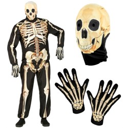 DEGUISEMENT FAST COSTUME SURVETEMENT OU JOGGING SQUELETTE TAILLE M