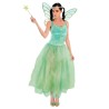 DEGUISEMENT FEE DANAE ROBE ABRETELLES AILES ET TOUR DE TETE TAILLE L