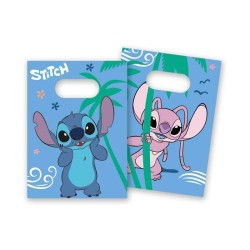 4 SACS EN PAPIER ANNIVERSAIRE THEME STITCH