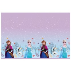 NAPPE PLASTIFIEE REINE DES NEIGES OU FROZEN 120 X 180 CM