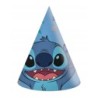 6 CHAPEAUX POINTUS DE FETE EN CARTON THEME STITCH 