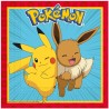 20 SERVIETTES PAPIER POKEMON GO PIKACHU EN COULEURS 33 X 33 CM