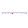 GUIRLANDE LETTRES HAPPY BIRTHDAY LA REINE DES NEIGES OU FROZEN 16 CM X 2 M