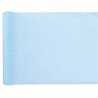 CHEMIN DE TABLE INTISSE 30 CM X 25 M BLEU CIEL