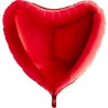 BALLON METALLIQUE COEUR ROUGE 91CM 36 "