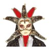 MASQUE VENITIEN ROUGE ET OR 