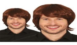 PERRUQUE HOMME BRUNNE 