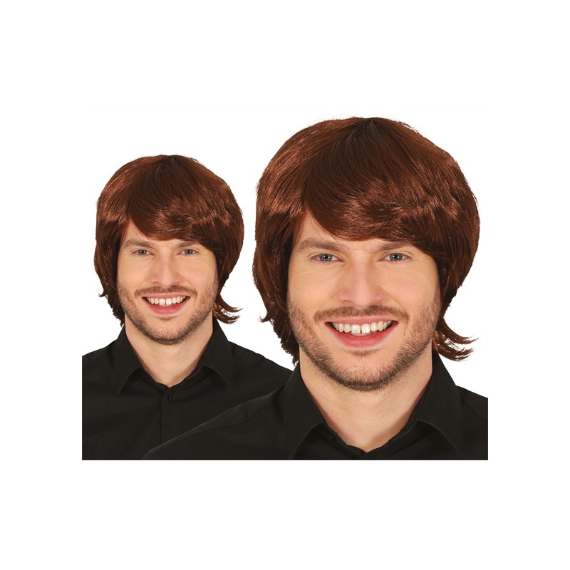 PERRUQUE HOMME BRUNNE 