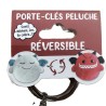 PORTE CLES PELUCHE REVERSIBLE ANGE / DIABLE
