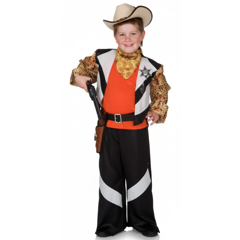 DEGUISEMENT COWBOY LUXE TAILLE 6-8ANS