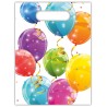 6 SACS CADEAUX A BONBON ANNIVERSAIRE MOTIFS BALLONS