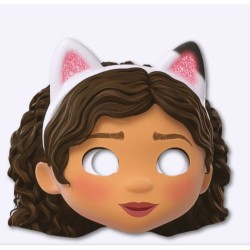 6 MASQUES PAPIER GABBYCHAT OU GABBY'S DOLLHOUSE 
