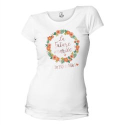 T SHIRT UN EVJF DE FOLIE! LA FUTURE MARIEE TAILLE UNIQUE L