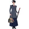 DEGUISEMENT FEMME NOURRICE ANGLAISE ( MARY POPPINS ) TAILLE M