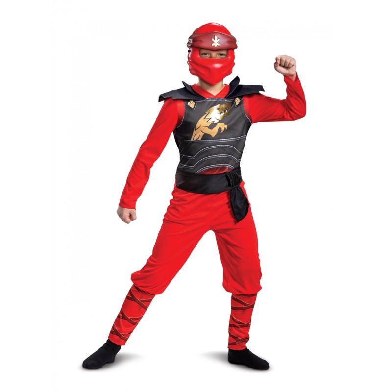 DEGUISEMENT NINJAGO DRAGON ROUGE TAILLE 10-12 ANS 