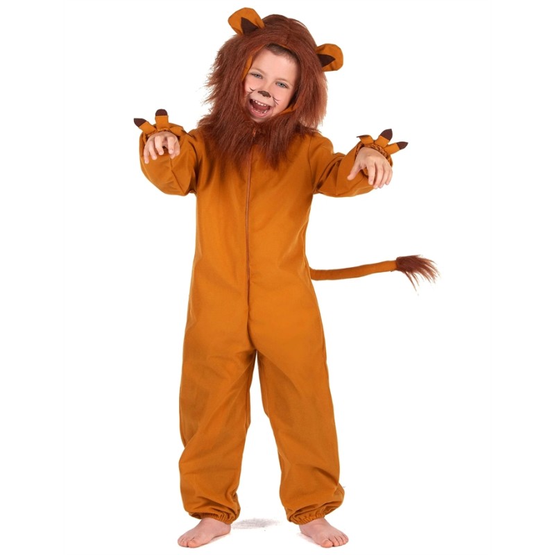 DEGUISEMENT LION ENFANT EFFET POLAIRE TAILLE 3-4 ANS