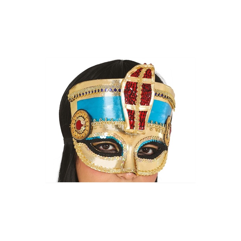 DEMI MASQUE LOUP PHARAON