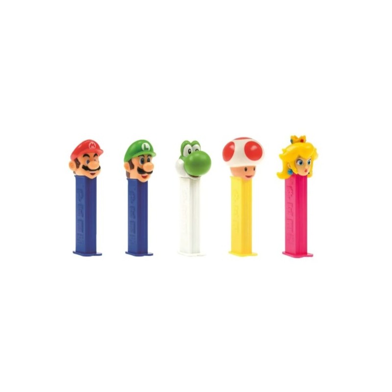 1 DISTRIBUTEUR BONBON PEZ SUPER MARIO + 1 RECHARGE PAS LE CHOIX DU MODELE
