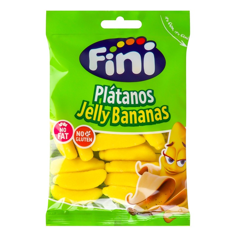 BONBON BANANES GARANTIE HALAL , SANS GLUTEN ET SANS MATIERE GRASSE