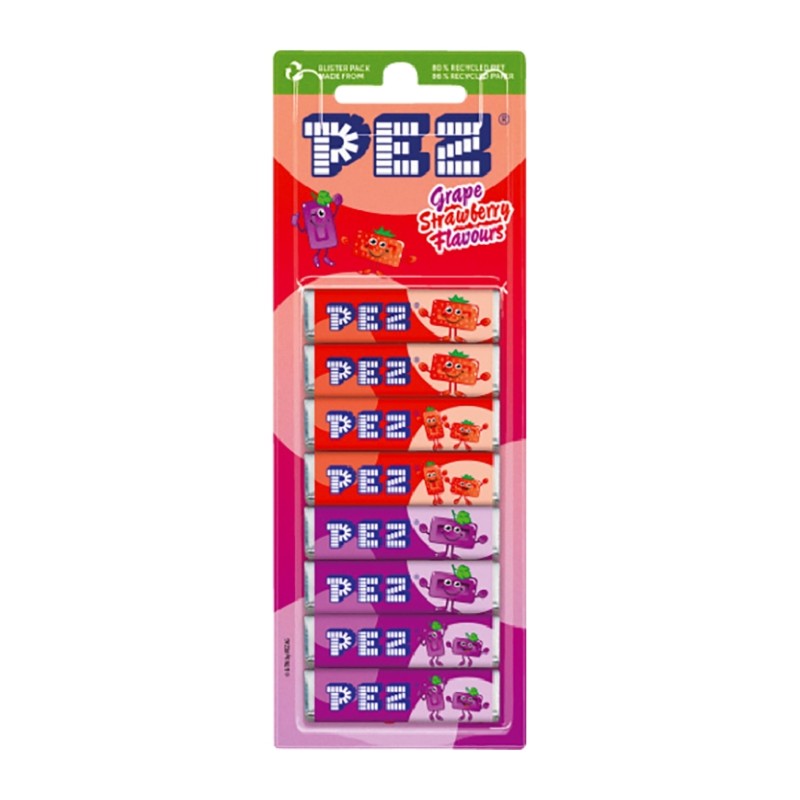 8 RECHARCHE DE PEZ FRAISE RAISIN