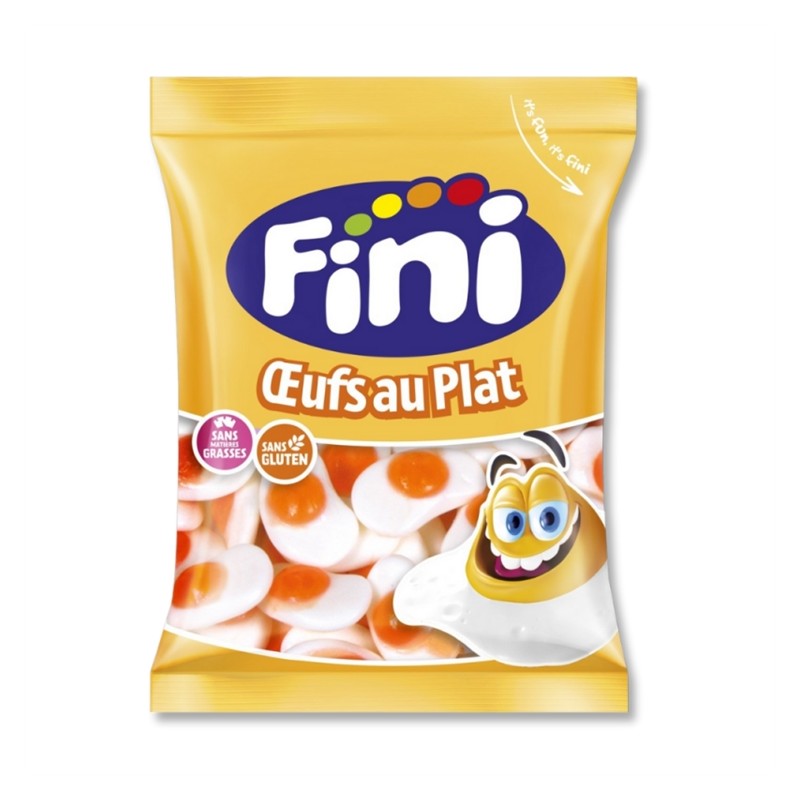 BONBON OEUFS AU PLAT GARANTIE HALAL , SANS GLUTEN ET SANS MATIERE GRASSE