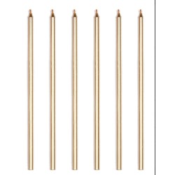 16 BOUGIES OR 14.5 CM