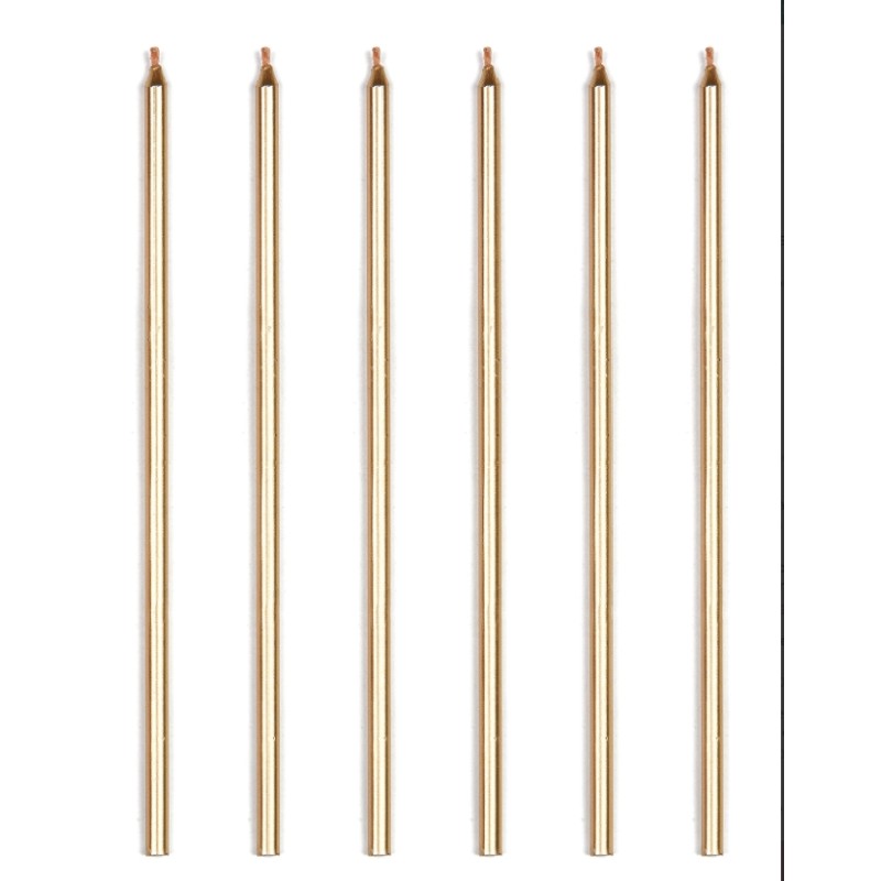 16 BOUGIES OR 14.5 CM 