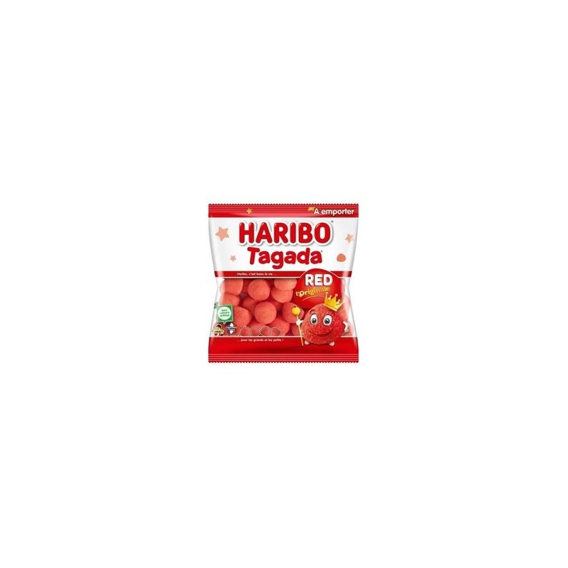 SACHET BONBONS HARIBO FRAISE TAGADA 120 G