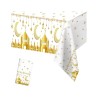 NAPPE PLASTIQUE EID MUBARAK 130 X 220 CM 