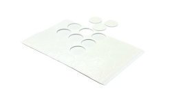 100 PASTILLES DOUBLE FACE POUR BALLONS 