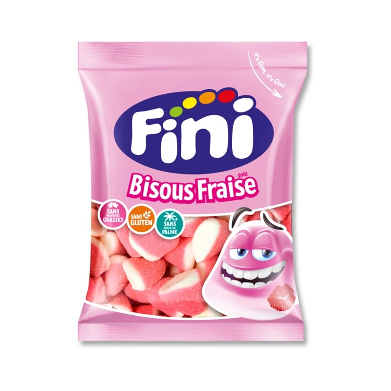 BONBON BISOUS GARANTIE HALAL SANS GLUTEN SANS MATIERE GRASSE