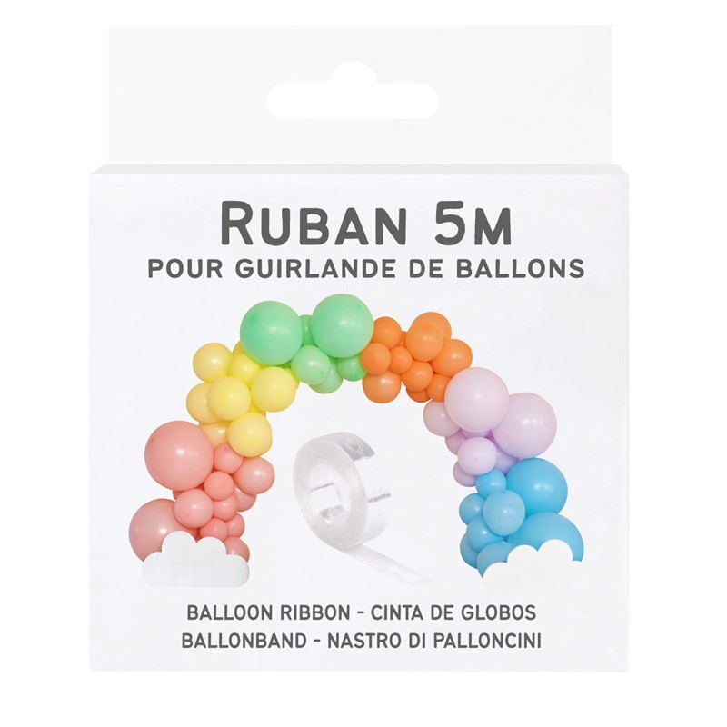 RUBAN POUR GUIRLANDE DE BALLON 5M