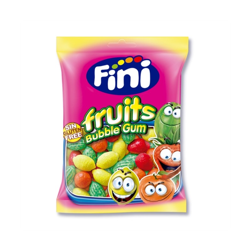 BONBON FRUITS BUBBLE GUM GARANTIE HALAL ET SANS GLUTEN