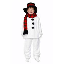 DEGUISEMENT BONHOMME DE NEIGE TAILLE 128