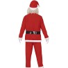 DEGUISEMENT PERE NOEL CHAPEAU TUNIQUE CEINTURE PANTALON HOMME TAILLE S