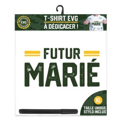 T-SHIRT FUTUR MARIE POUR EVG OU ENTERREMNT DE VIE DE GARCON