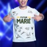 T-SHIRT FUTUR MARIE POUR EVG OU ENTERREMNT DE VIE DE GARCON