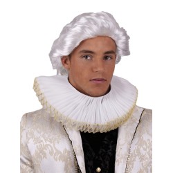 COLERETTE BAROQUE BLANC OU FRAISE BLANCHE