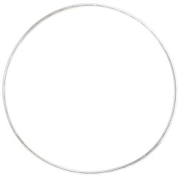 CERCEAU ARGENTE 60 CM 