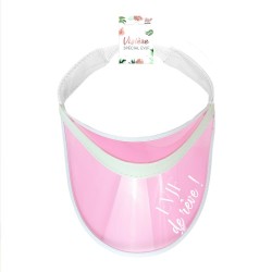 VISIERE TRANSPARENTE ROSE EVJF DE REVE