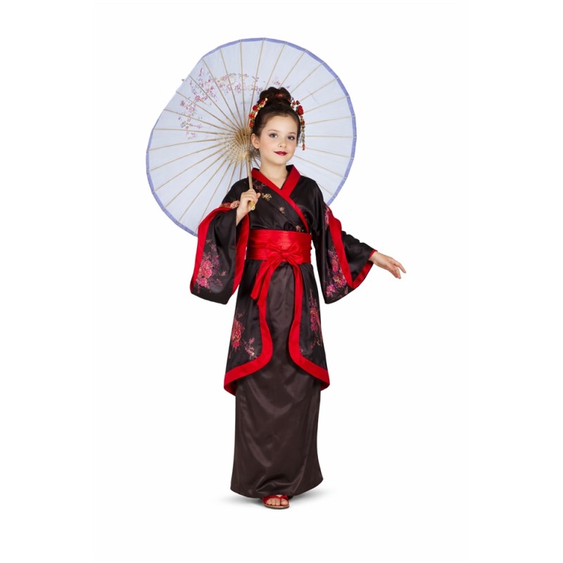 DEGUISEMENT KIMONO JAPONAISE SAKURA TAILLE 11/13 ANS