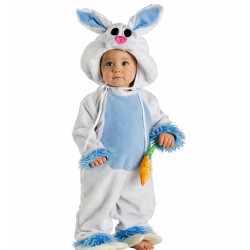 DEGUISEMENT BEBE LAPIN BLEU TAILLE 2 ANS