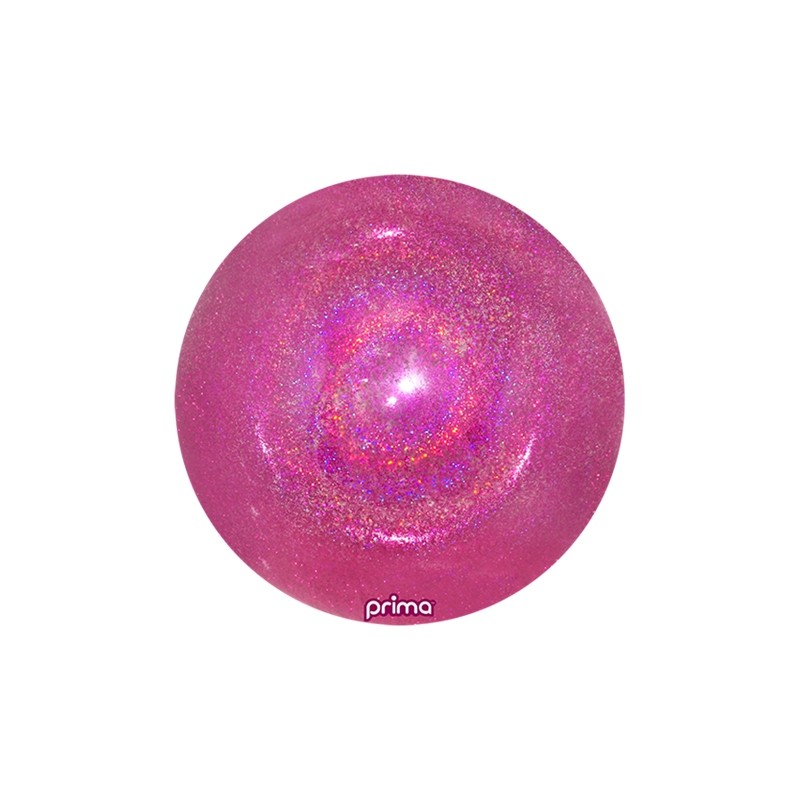 BALLON BULLE PAILLETTES ROSE FUCHSIA 51 CM 