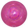 BALLON BULLE PAILLETTES ROSE FUCHSIA 51 CM 