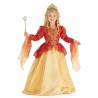 DEGUISEMENT MARQUISE LA DAME AUX CAMELIAS ROBE ROUGE ET OR TAILLE 12 ANS