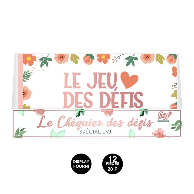 LE JEU DES DEFIS POUR EVJF