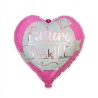 BALLON METALLIQUE EVJF COEUR ROSE FUTURE MARIEE