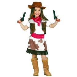 DEGUISEMENT FILLE COWGIRL TAILLE 7-9 ANS 