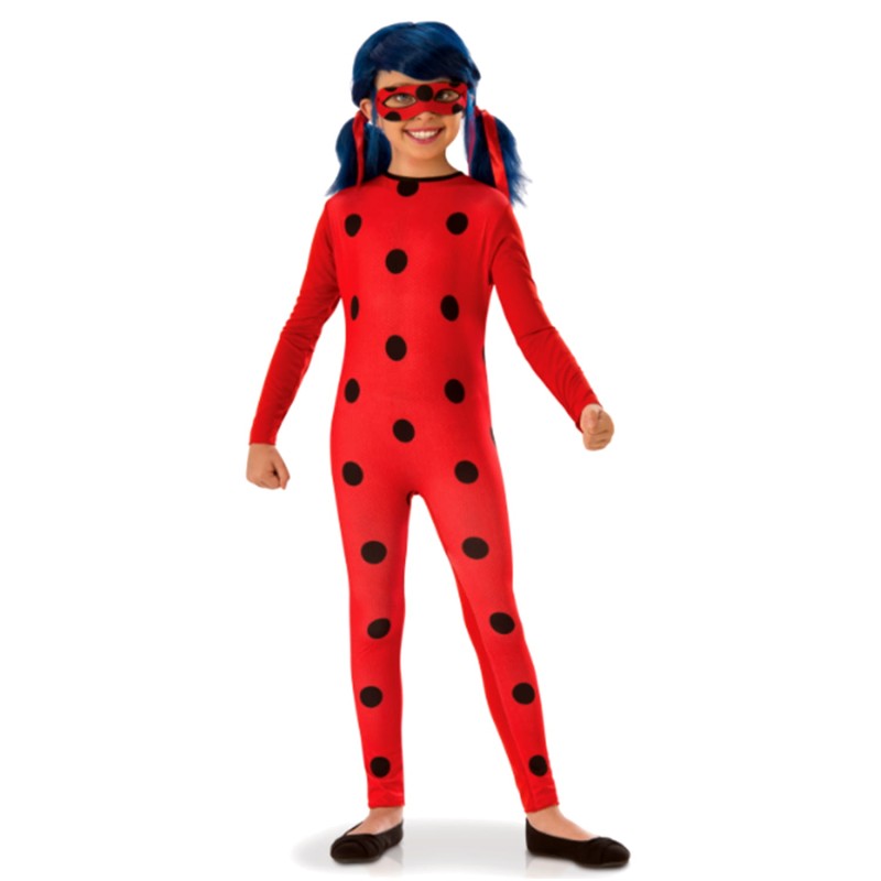 DEGUISEMENT FILLE LADYBUG MIRACULOUS TAILLE 7-8 ANS 