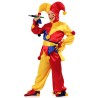 DEGUISEMENT FOU DU ROI JAUNE ROUGE BLEU TAILLE 116